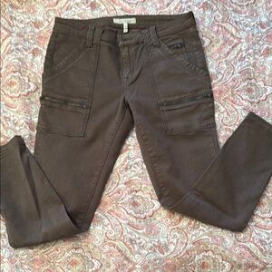 Joie Brown Skinny Jeans with Modern Fit
